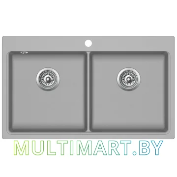 Кухонная мойка Aquasanita Magna SQM200AW (argent 220)
